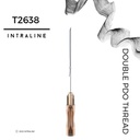 Intraline PDO Thread T2638 - Double 26G 38/50mm 7-0,6-0 (20 pack)