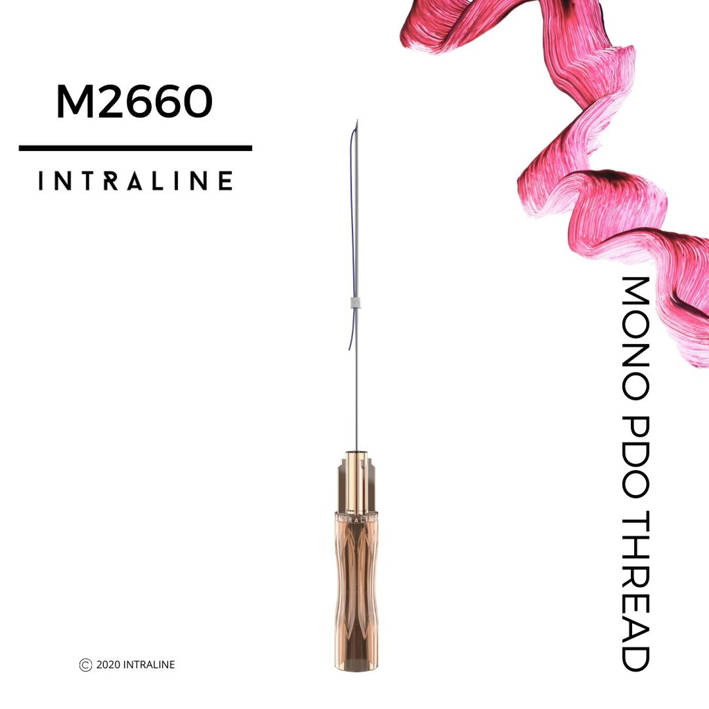 Intraline PDO Thread M2660 - Mono 26G 60/90mm 5-0 (20 pack)