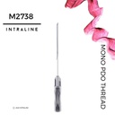 Intraline PDO Thread M2738 - Mono 27G 38/50mm 5-0 (20 pack)