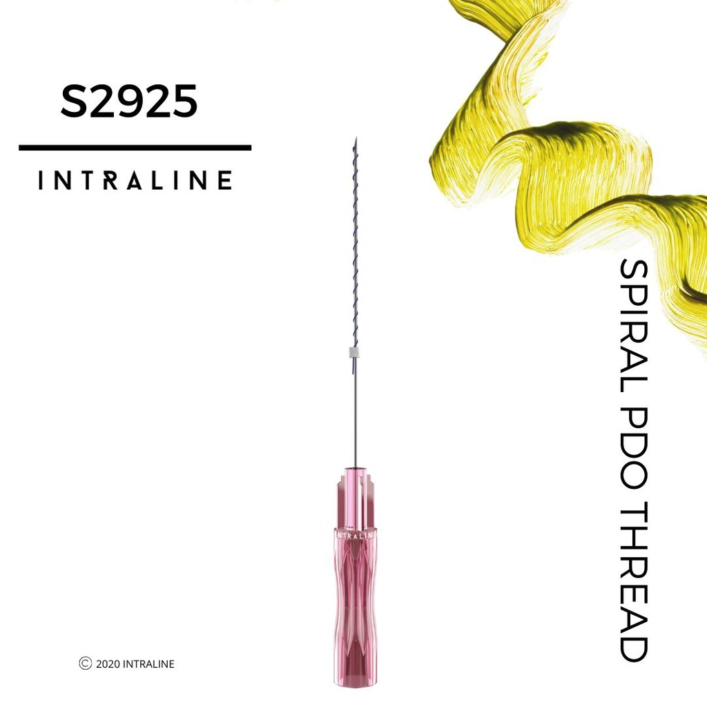 Intraline PDO Thread S2925 - Spiral 29G 25/30mm 6-0 (20 pack)