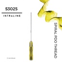 Intraline PDO Thread S3025 - Spiral 30G 25/30mm 7-0 (20 pack)