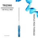 Intraline PDO Thread TR2390 - Triple 23G 90/150mm 3X6-0 (20 pack)