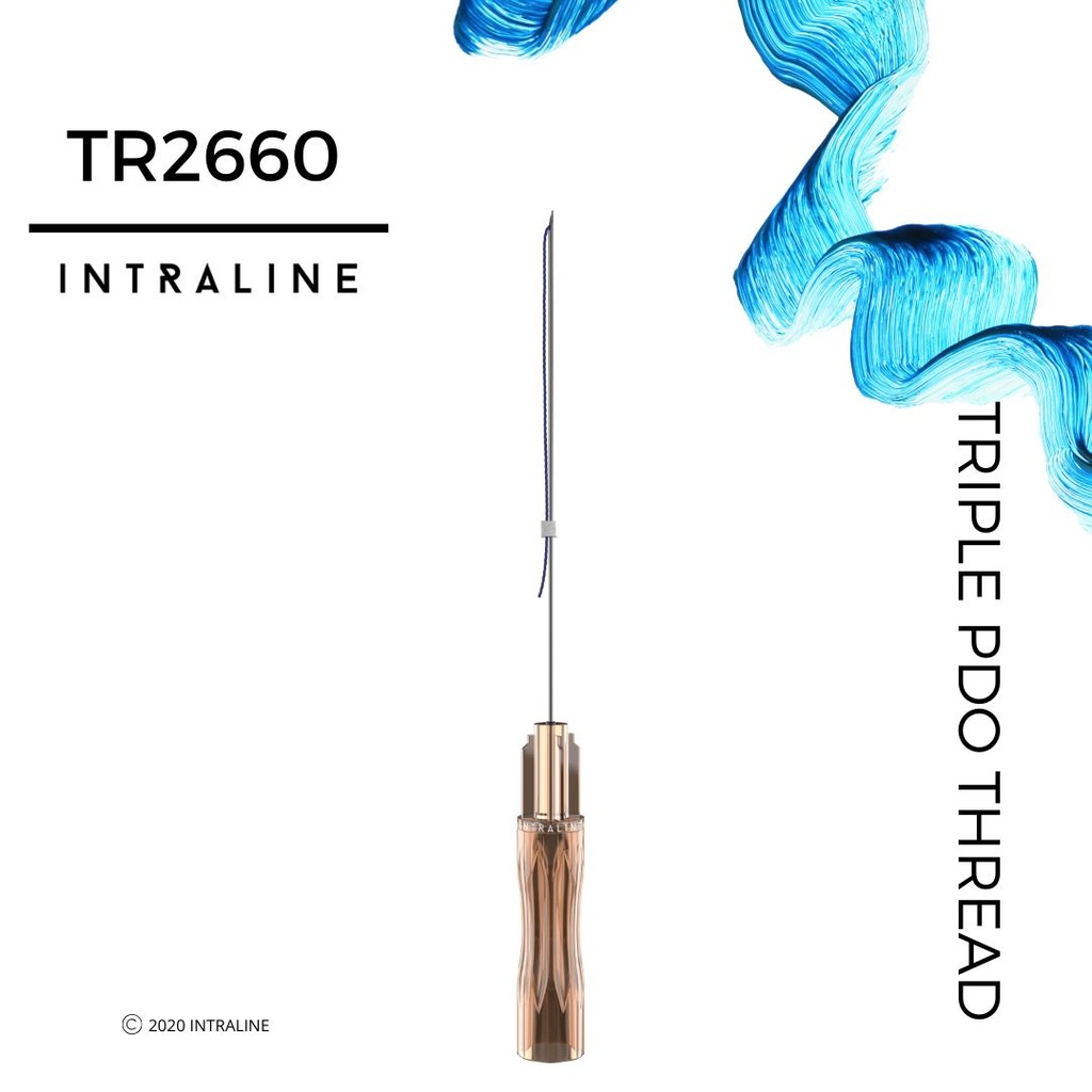 Intraline PDO Thread TR2660 - Triple 26G 60/90mm 3X7-0 (20 pack)