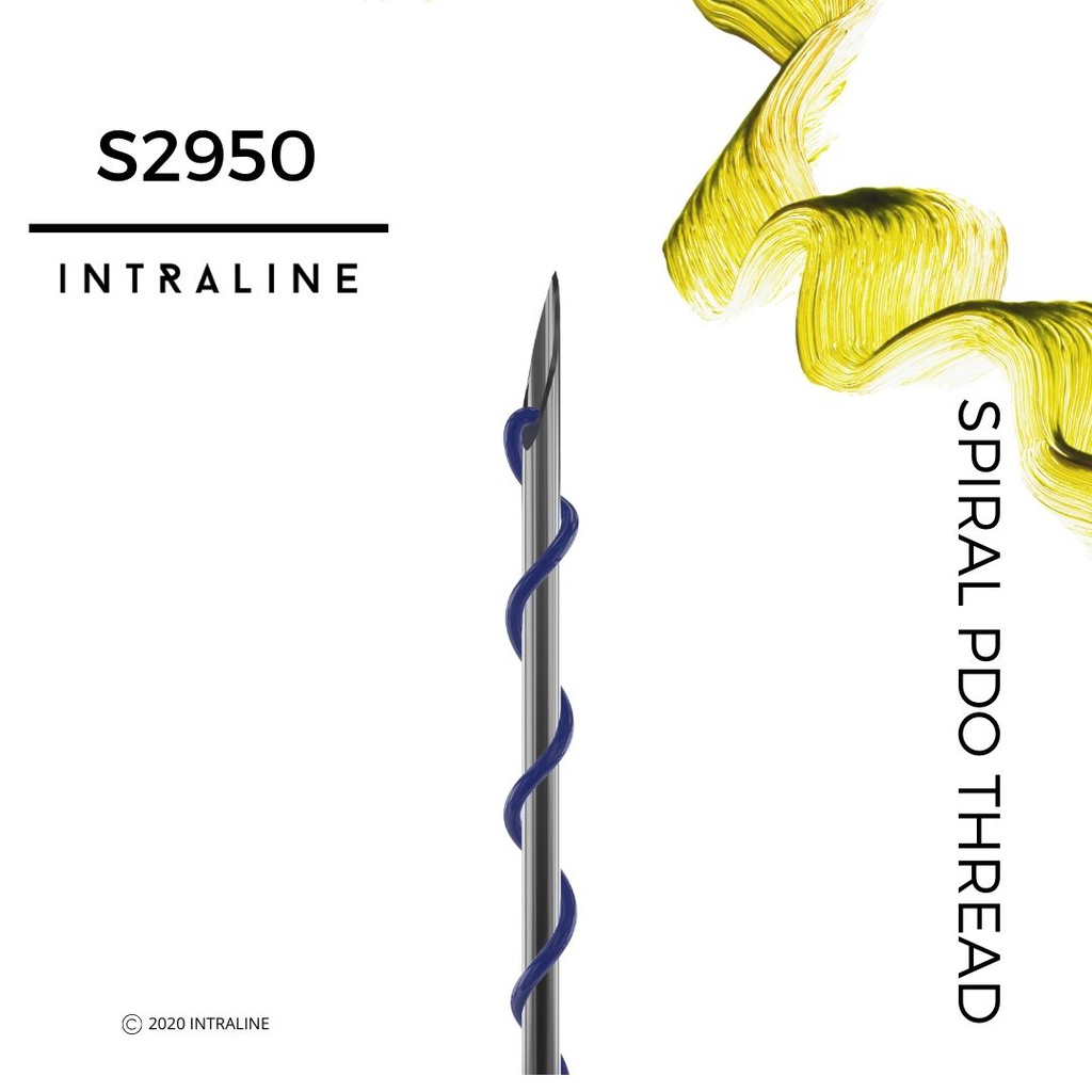 Intraline PDO Thread S2950 - Spiral 29G 50/70mm 6-0 (20 pack)